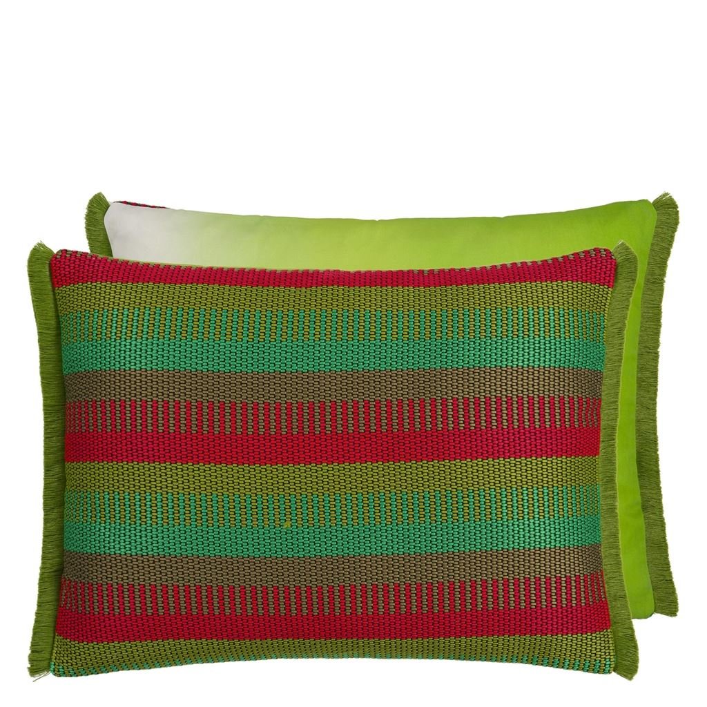 Designers Guild Samarinda Epice Outdoor Decorative Pillow at Fig Linens and Home - 14