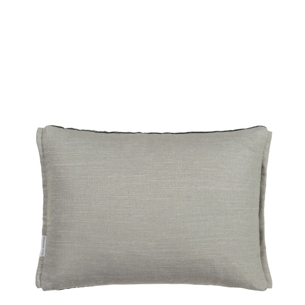 Designers Guild Mazarin Graphite Velvet Decorative Pillow at Fig Linens and Home - 151