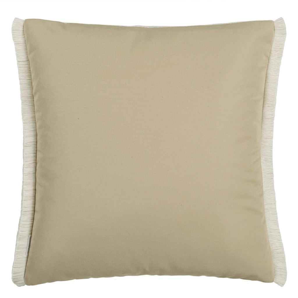 Designers Guild Navarre Ecru Outdoor Decorative Pillow at Fig Linens and Home - 178