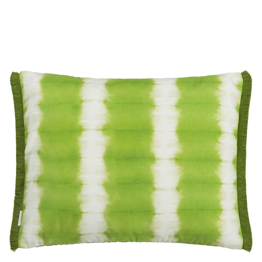 Designers Guild Mariedal Peony Outdoor Decorative Pillow at Fig Linens and Home - 81