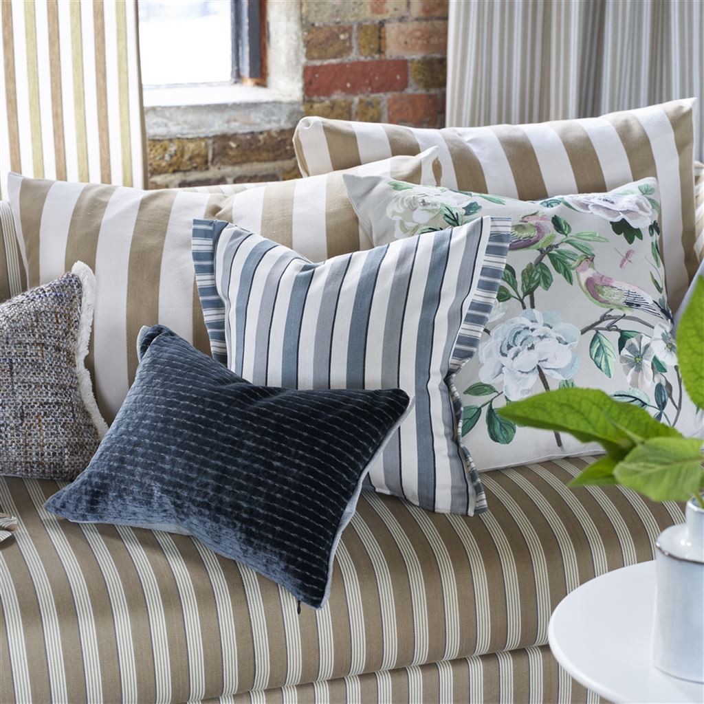 Designers Guild Miraflores Cameo Cotton Decorative Pillow at Fig Linens and Home - 110