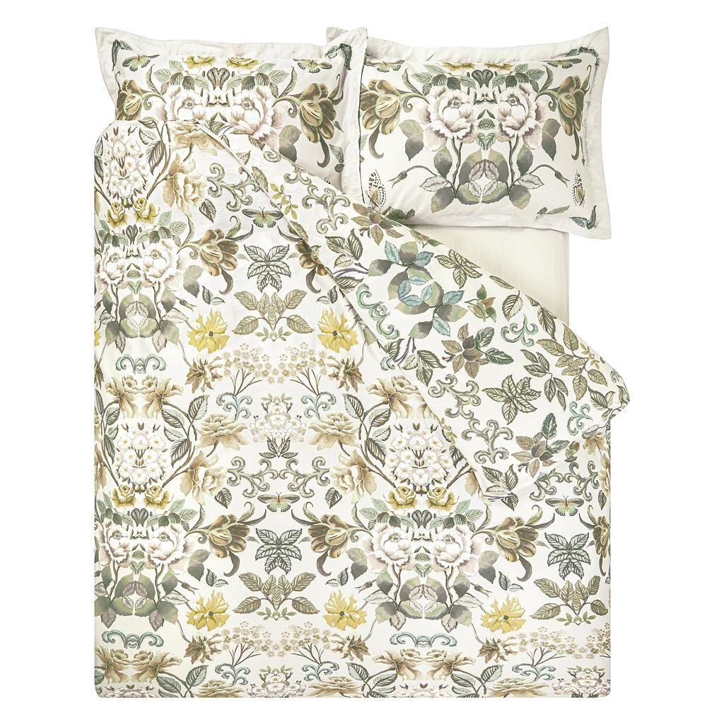 Designers Guild Eleonora Cameo King Duvet Cover at Fig Linens and Home