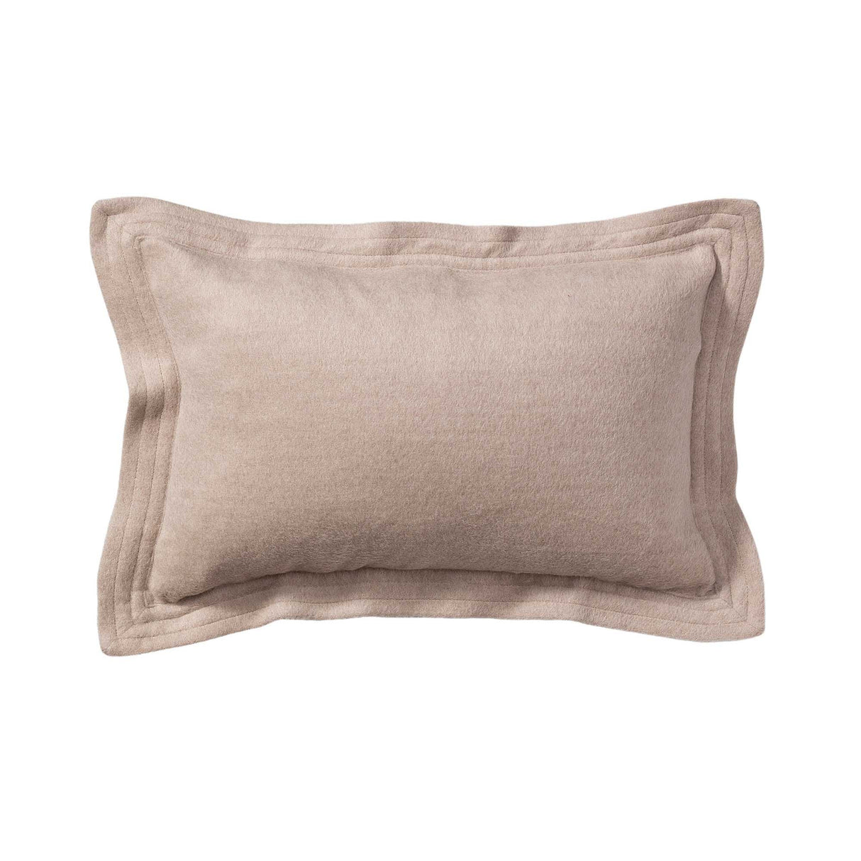 Hudson Lumbar Pillow in Light Taupe | Alicia Adams Alpaca at Fig Linens and Home