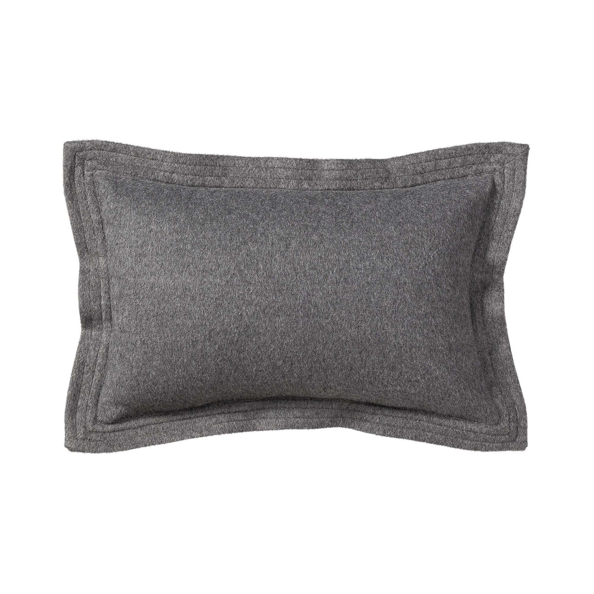Hudson Lumbar Pillow in Grey | Alicia Adams Alpaca at Fig Linens and Home