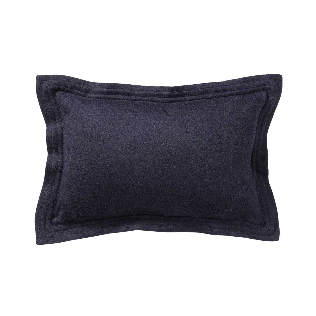Hudson Lumbar Pillow in Navy | Alicia Adams Alpaca at Fig Linens and Home