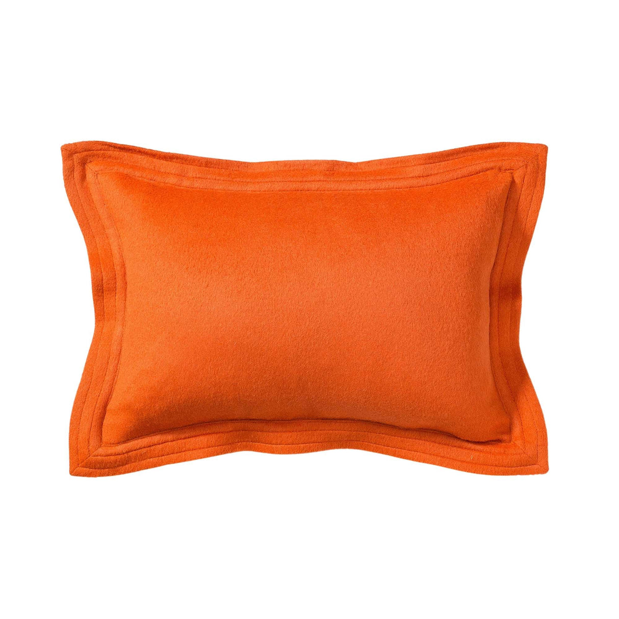 Hudson Lumbar Pillow in Orange | Alicia Adams Alpaca at Fig Linens and Home