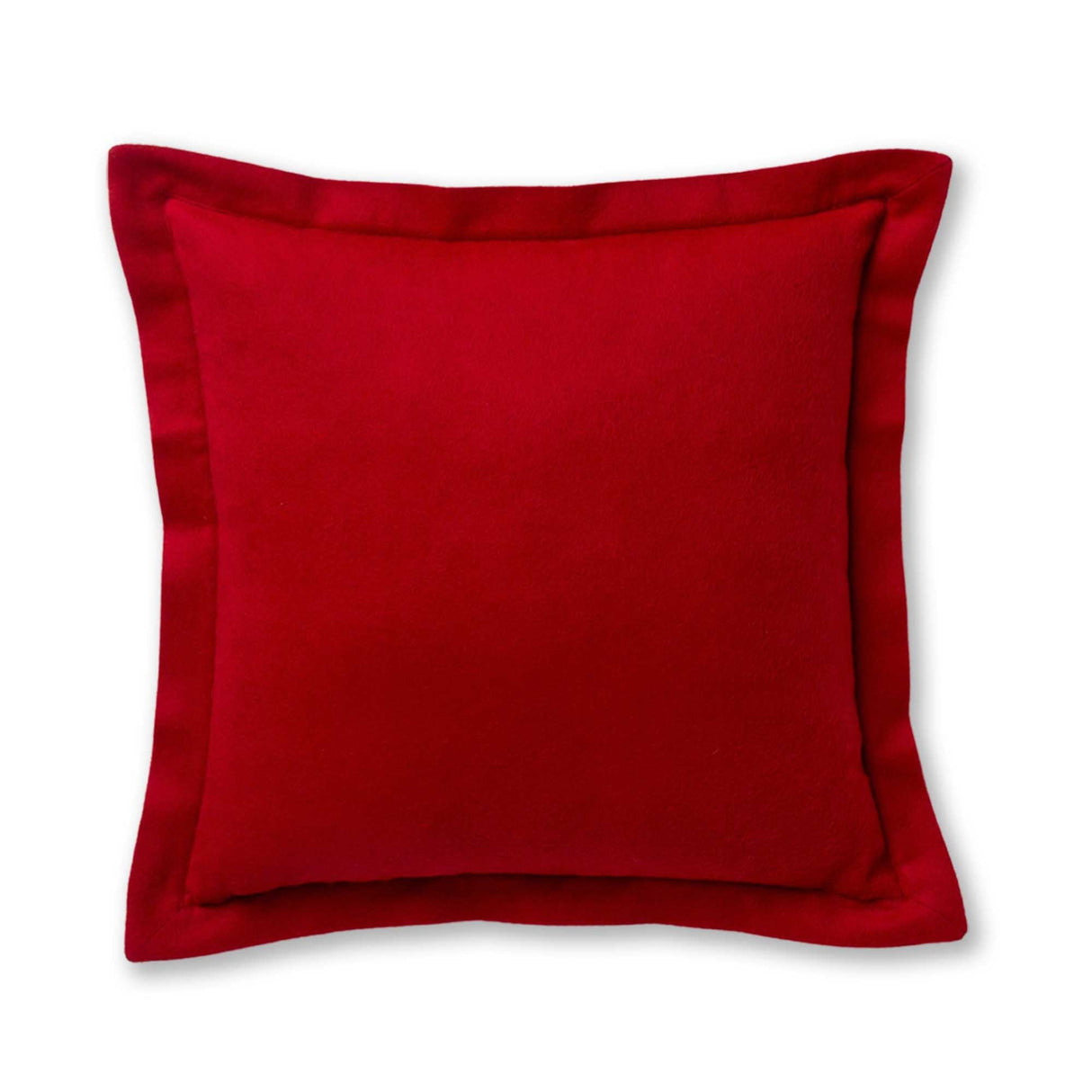 Hudson Square Pillow in Scarlet | Alicia Adams Alpaca at Fig Linens and Home