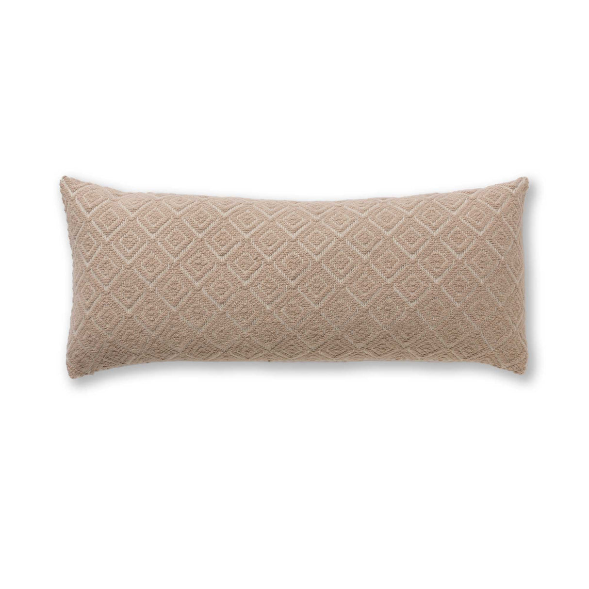 Mystic Long Lumbar Pillow in Ivory / Beige | Alicia Adams Alpaca at Fig Linens and Home