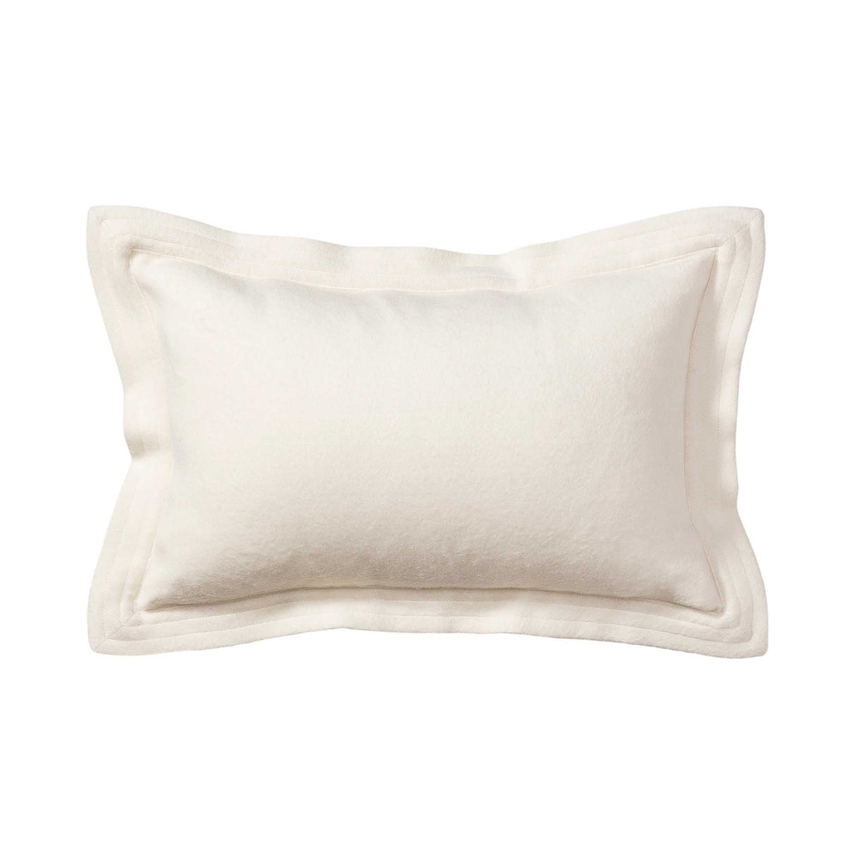 Hudson Lumbar Pillow in Ivory | Alicia Adams Alpaca at Fig Linens and Home