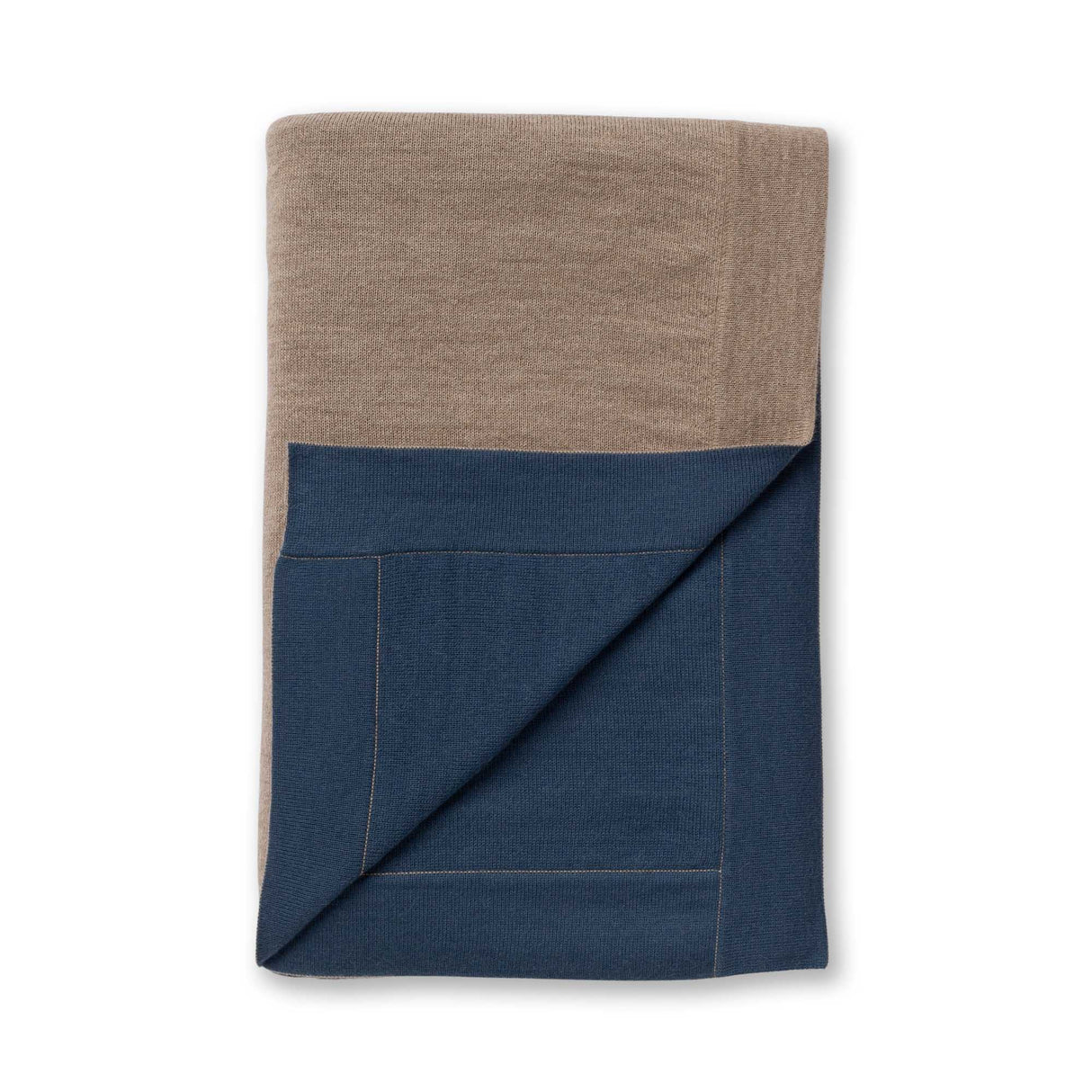Tokyo Bed Blanket by Alicia Adams Alpaca at Fig Linens and Home - English Manor and Taupe
