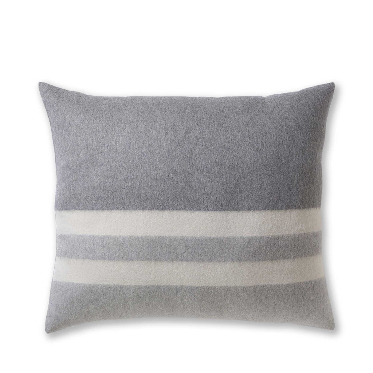 King Field Pillow in Grey / Light Grey / Ivory | Alicia Adams Alpaca at Fig Linens and Home