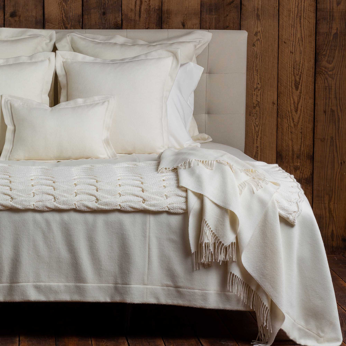 Hudson Square Pillow | Alicia Adams Alpaca at Fig Linens and Home