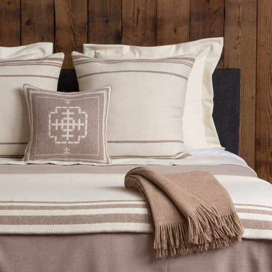 Mazing Pillow | Alicia Adams Alpaca at Fig Linens and Home