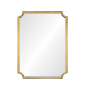 Burnished Gold Leaf Wall Mirror by Mirror Image Home | Fig Linens and Home