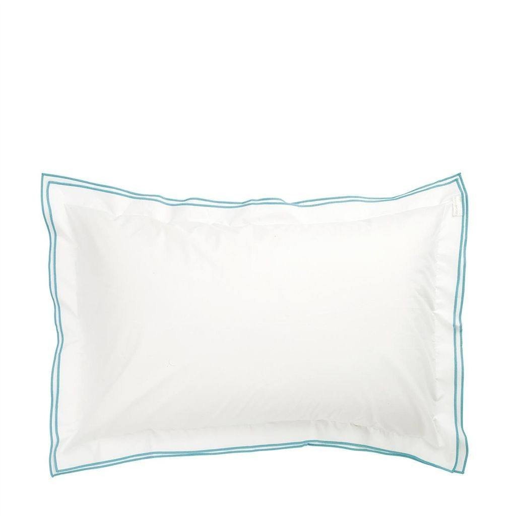 Designers Guild Designers Guild Astor Jade Bedding - King Sham 36 x 20in Jade at FIG LINENS AND HOME - 3