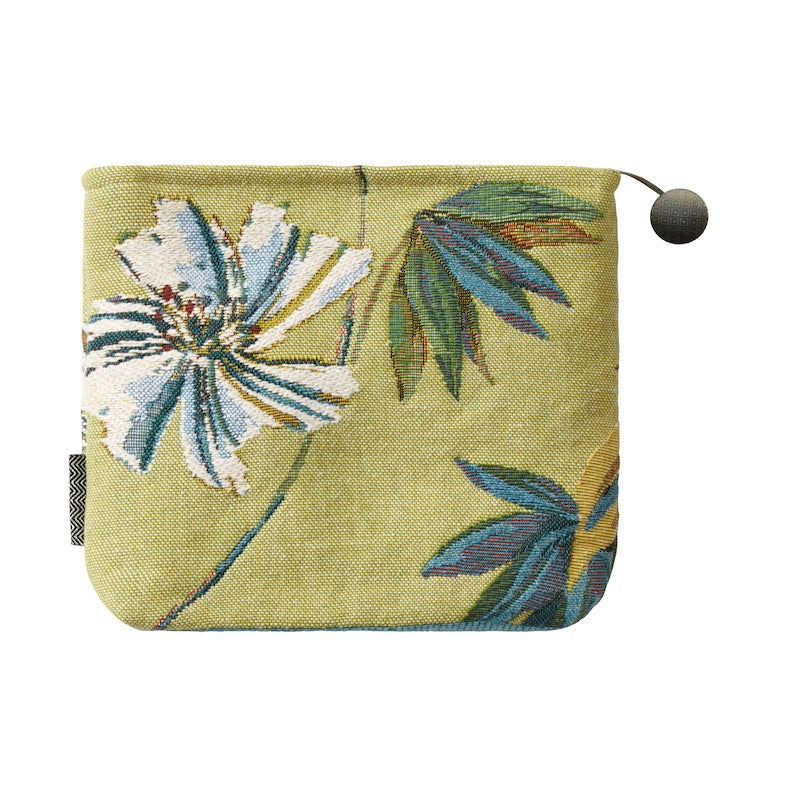 Tropical Avocat Tote by Iosis - Reverse side of Pouch - Cosmetic Bag