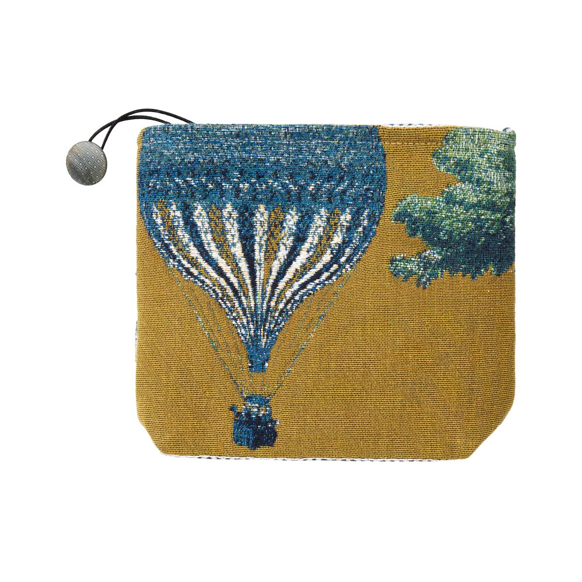 Yves Delorme Montgolfier Bronze Tote by Yves Delorme - Tote 7 x 9 Montgolfier Bronze at FIG LINENS AND HOME - 1