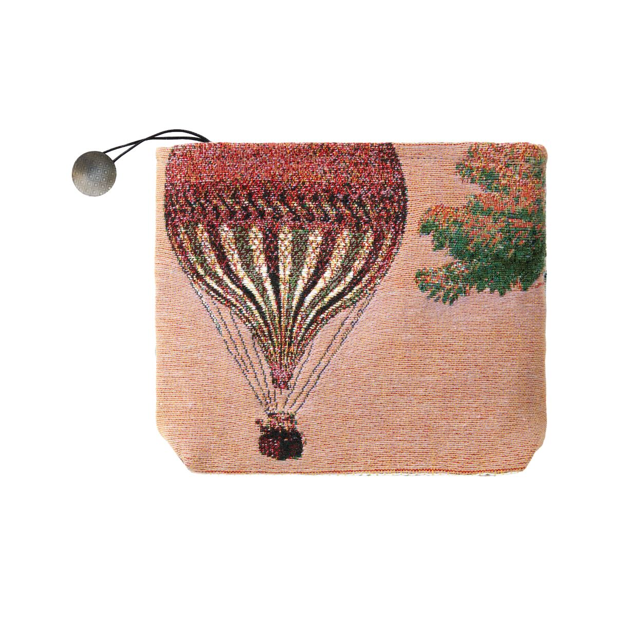 Yves Delorme Montgolfier Cedre Tote by Yves Delorme - Tote 7 x 9 Montgolfier Cedre at FIG LINENS AND HOME - 1