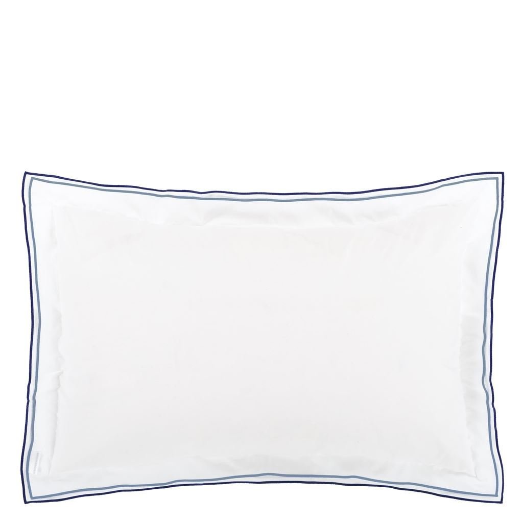 Designers Guild Astor Indigo Standard Sham | Fig Linens