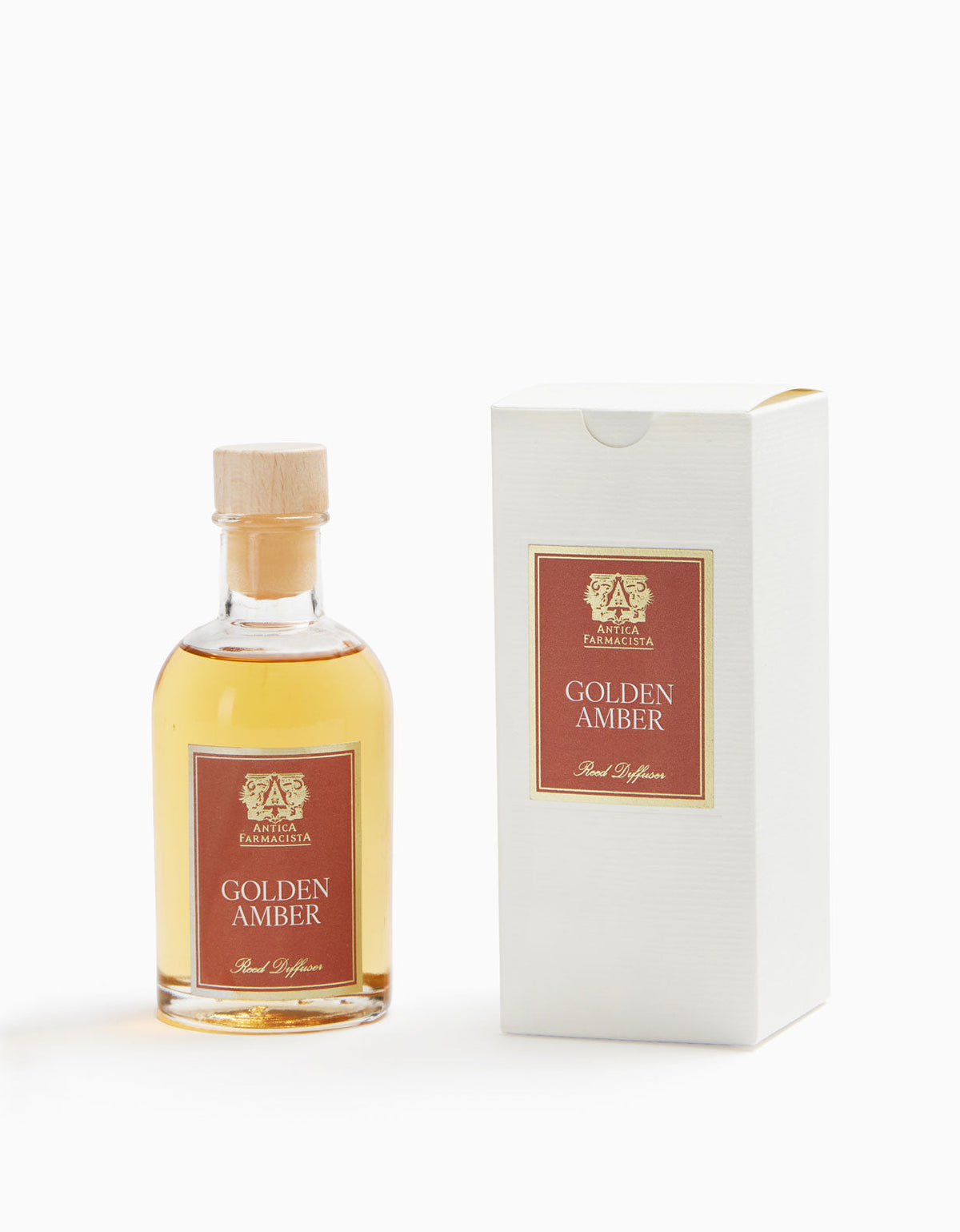 100ml Golden Amber Reed Diffuser by Antica Farmacista
