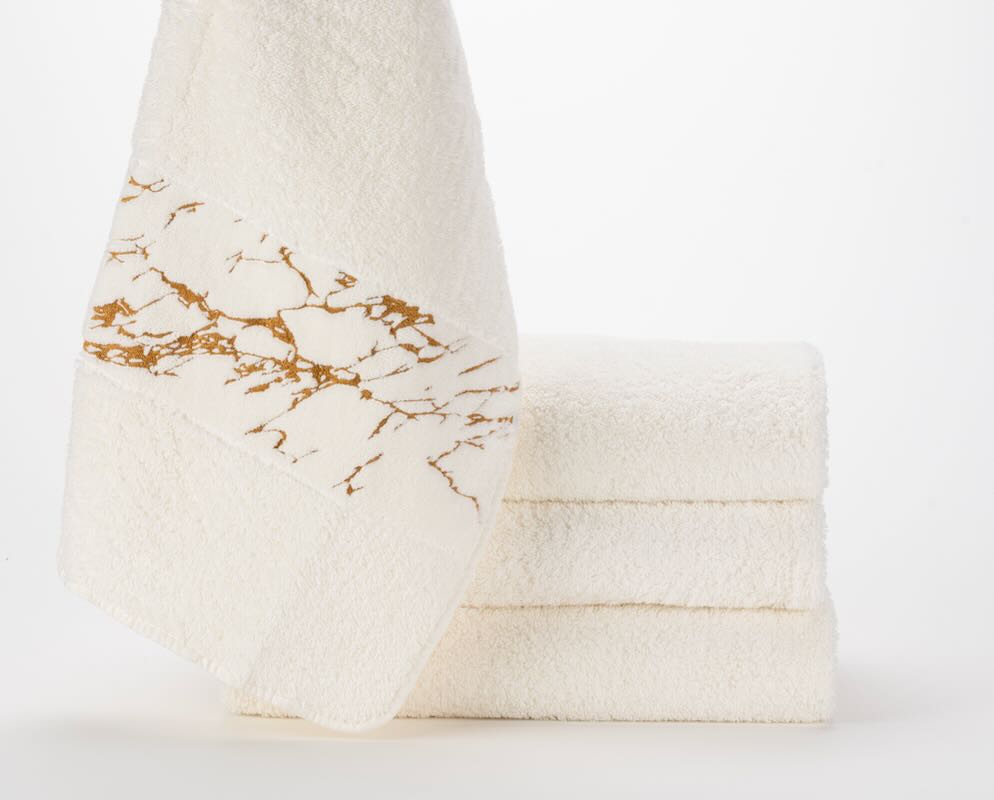 Life 3 Alpi Hand Towel 17X30 Gold 840 by Abyss at Fig Linens and Home