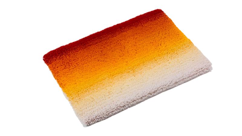 Angle 2 Aurore 20x30 Carmin 564 Bath Rug by Abyss at Fig Linens and Home