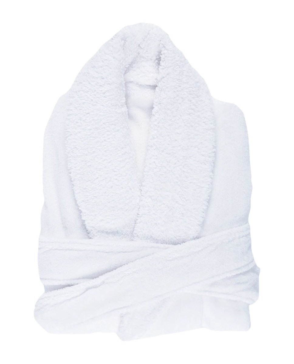 Comfy Robe | Habidecor Abyss Bathrobes in White 100 at Fig Linens and Home