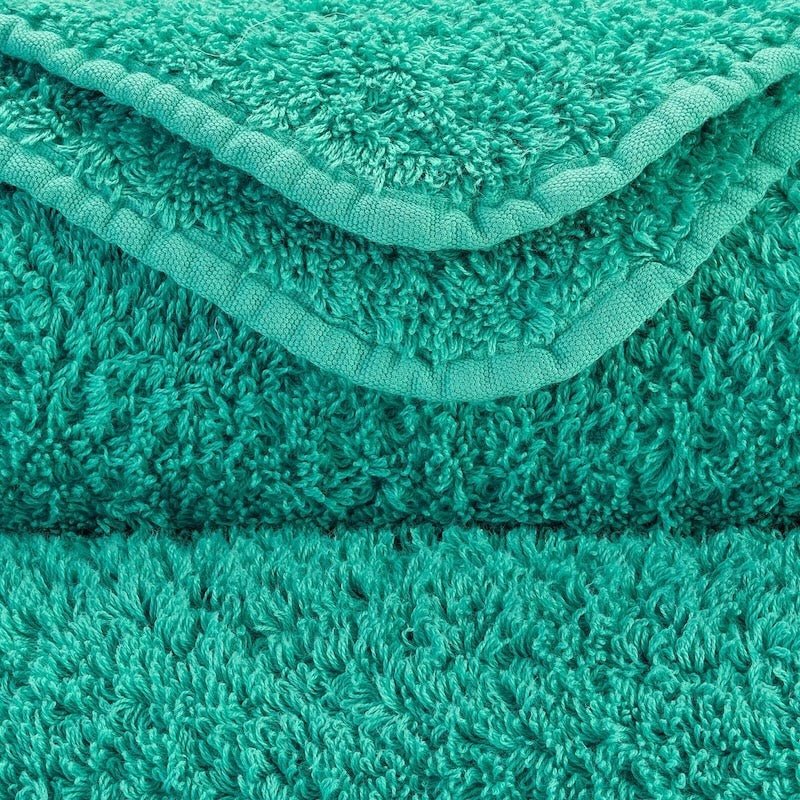 Abyss Super Pile Wash Mitt 7x9 Lagoon 302 - Swatch at Fig Linens and Home