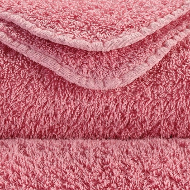 Abyss Super Pile Wash Mitt 7x9 Flamingo 573 - Swatch at Fig Linens and Home