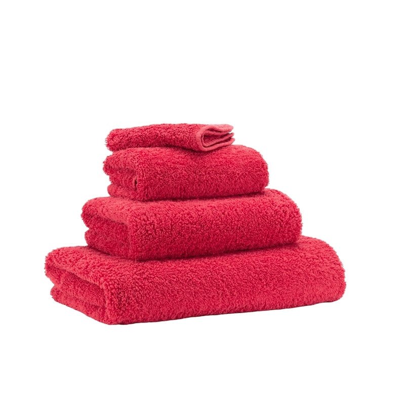 Abyss Super Pile Euro Guest Towel 17X24 Viva Magenta 579 - View 2 at Fig Linens and Home