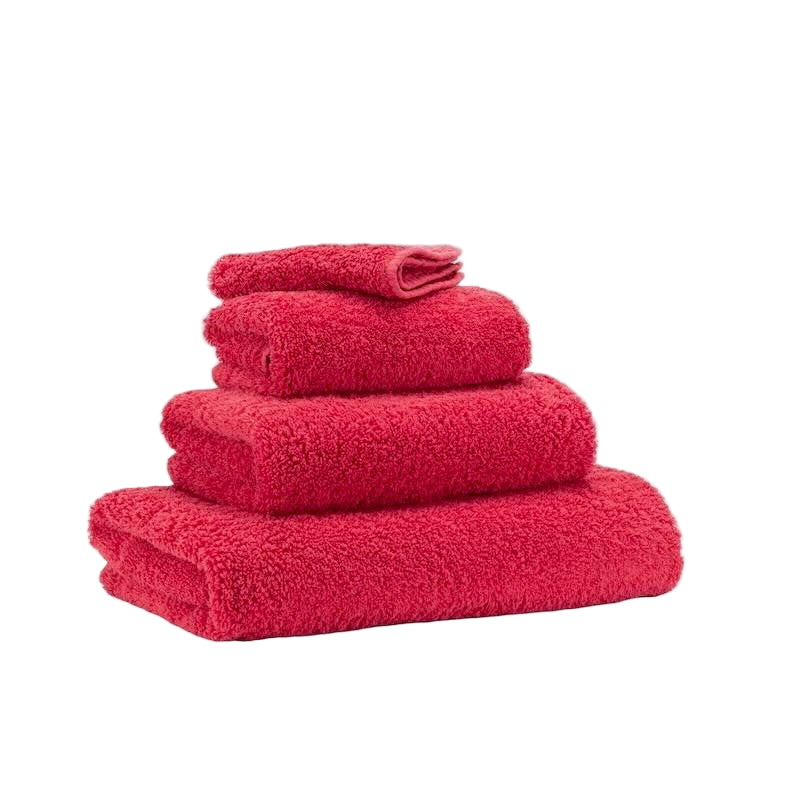 Abyss Super Pile Wash Cloth 12x12 Viva Magenta 579 - View 2 at Fig Linens and Home