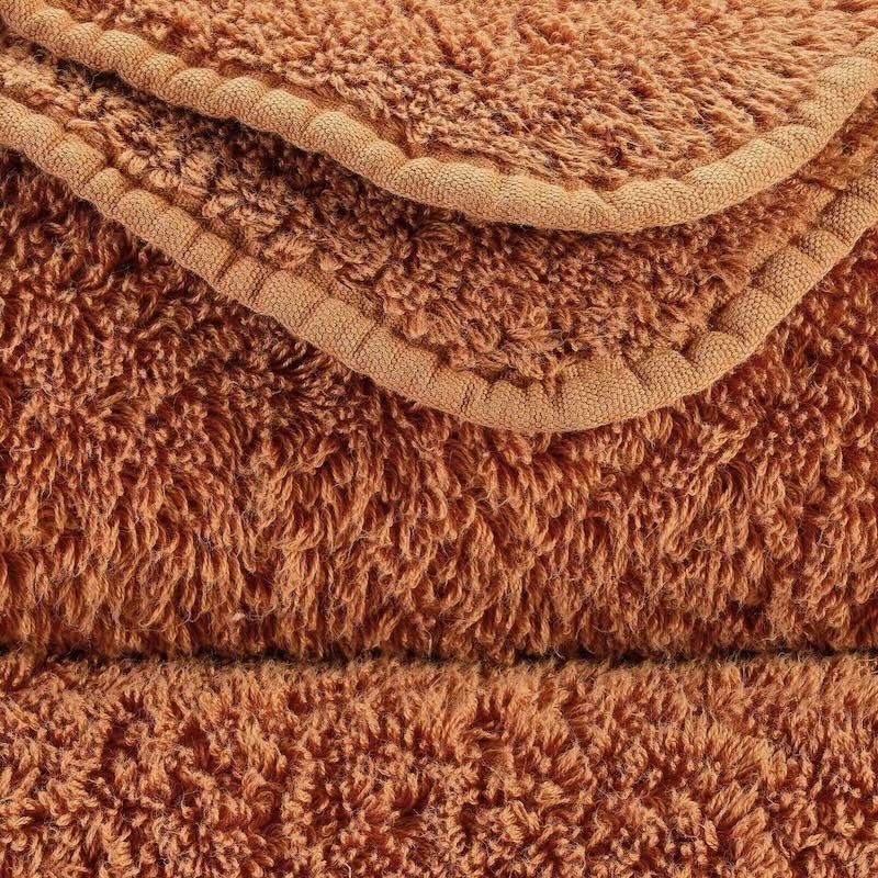 Abyss Super Pile Hand Towel 17x30 Caramel 737 - Swatch at Fig Linens and Home