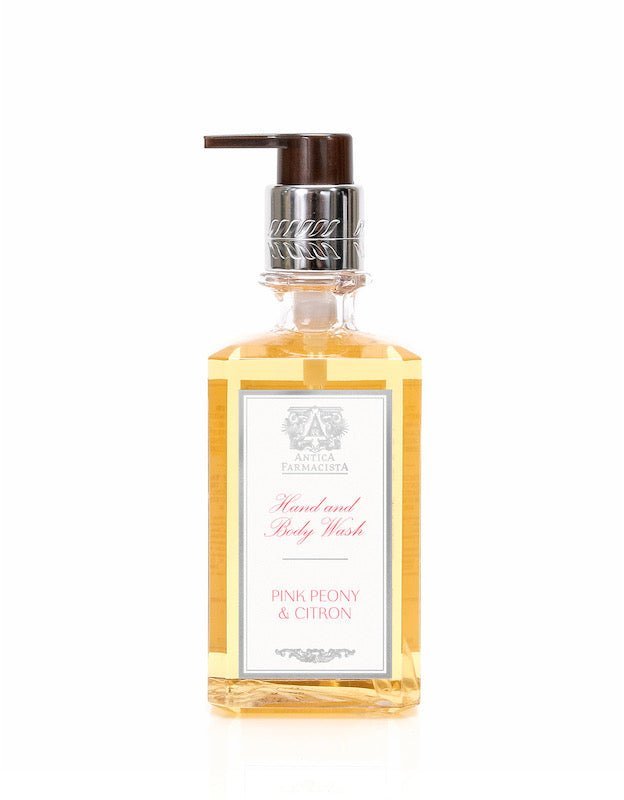 Antica Farmacista Pink Peony & Citron Hand and Body Wash - Fig Linens and Home