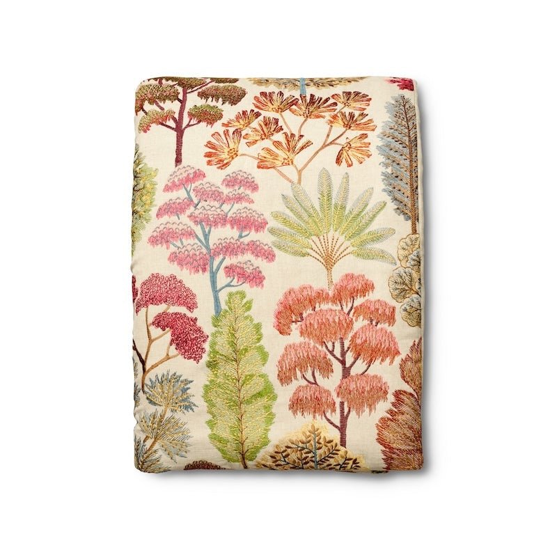 Ann Gish Throw Blanket - Arcadia Padded Bed End at Fig Linens and Home