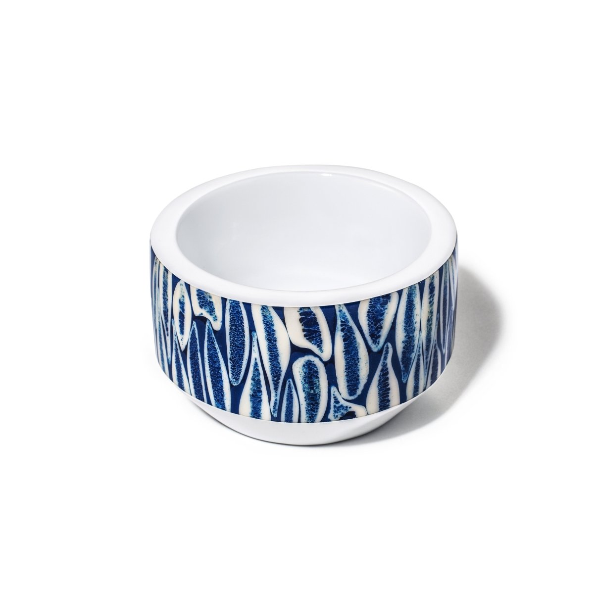 LaDorada Blue Amendro Bottle Coaster - 5.1'' x 5.1'' x 3.1'' Blue Amendro at FIG LINENS AND HOME - 2