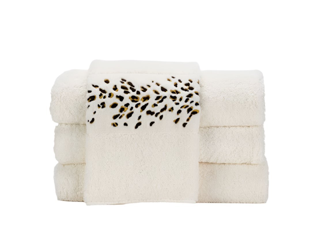 Folded Bengal Euro Hand Towel 17X30 Gold 840 by Abyss at Fig Linens and Home