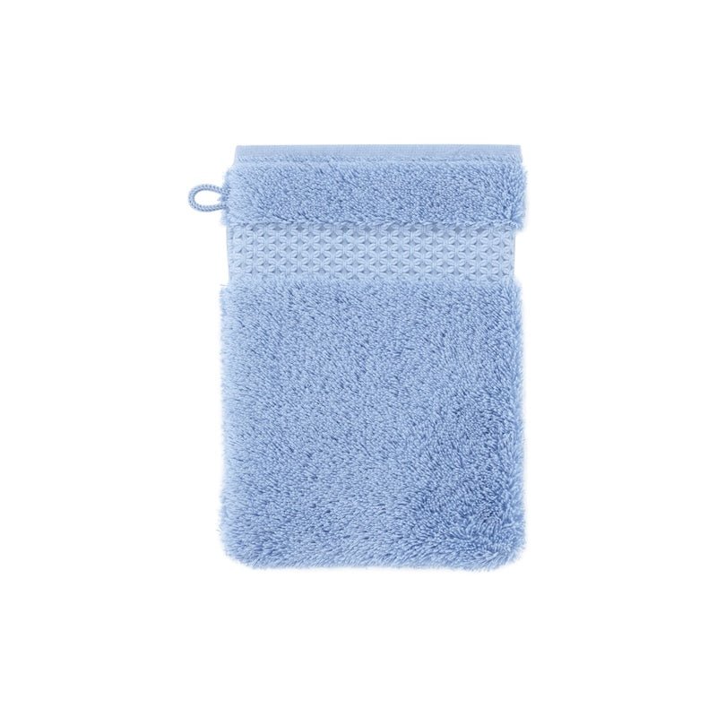 Wash Mitt - Etoile Azur Bath by Yves Delorme at Fig Linens and Home