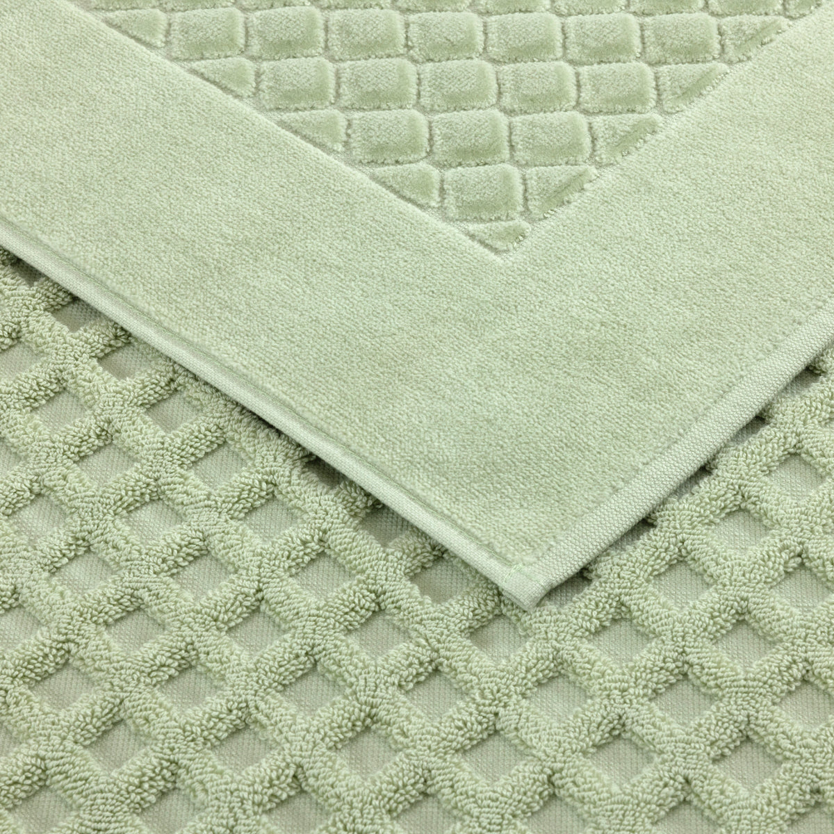 Etoile Amande Bath Tub Mat by Yves Delorme at Fig Linens and Home - 2