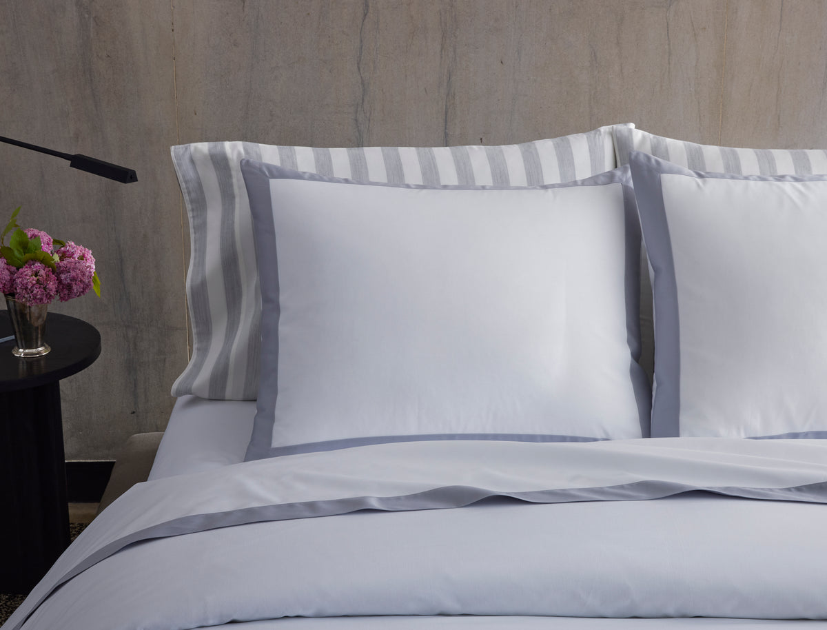 Emory Flat Sheet | Matouk at Fig Linens and Home Lifestyle View 2