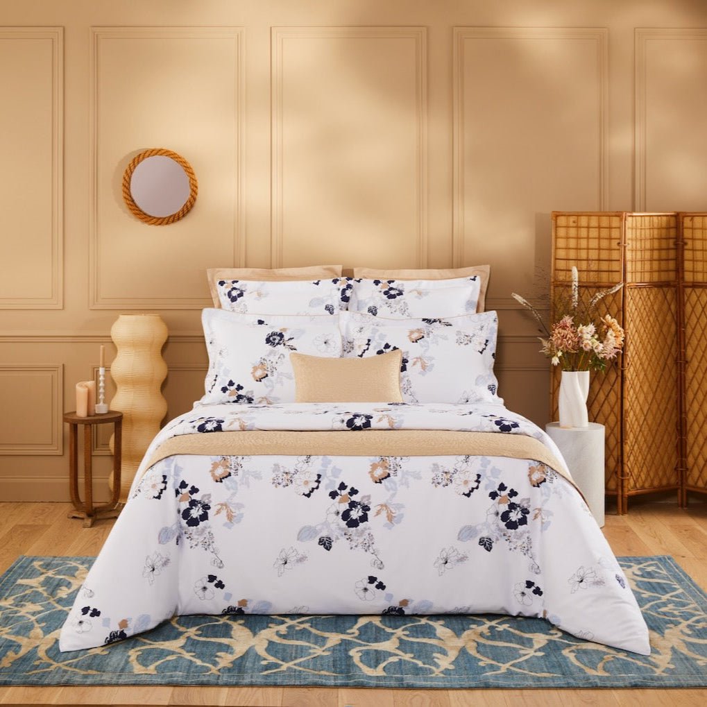 Yves Delorme Eclipses Organic Bedding - Duvet Cover King 111 x 92 - Fig Linens and Home 9