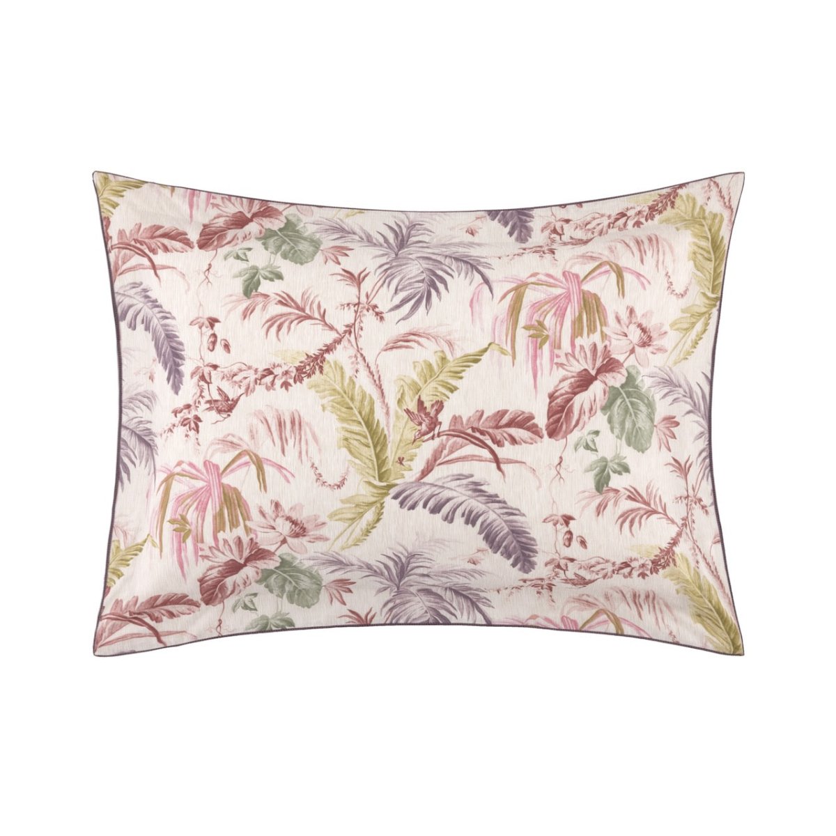 Pillow Sham Front - Yves Delorme Fresque Bedding Organic Cotton at Fig Linens and Home