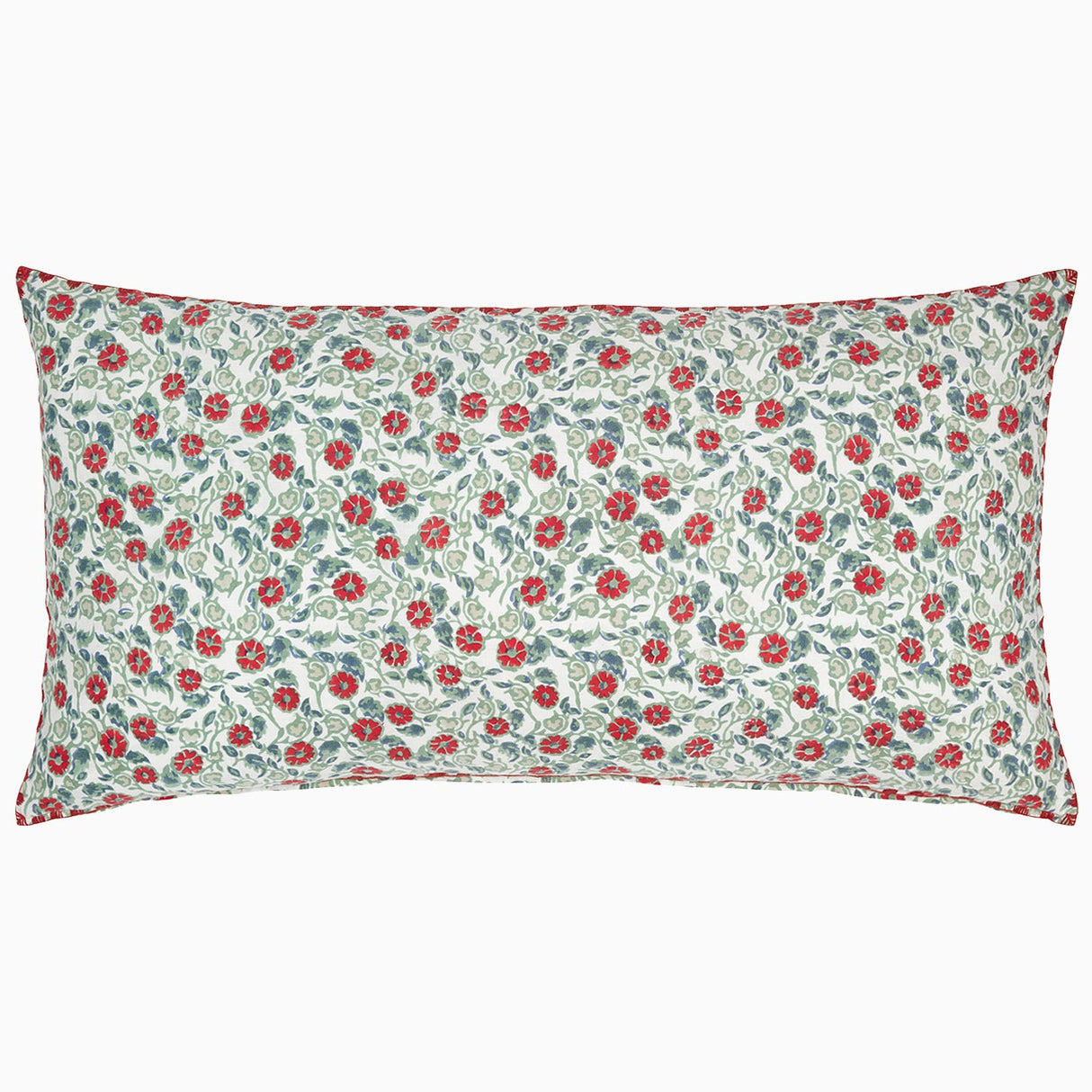 Ipsita Coral Bolster by John Robshaw at Fig Linens and Home - 1