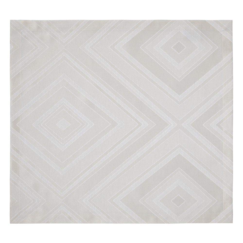 Brussels Patterned Taupe Napkin Detail 3 | Mode Living at Fig Linens and Home