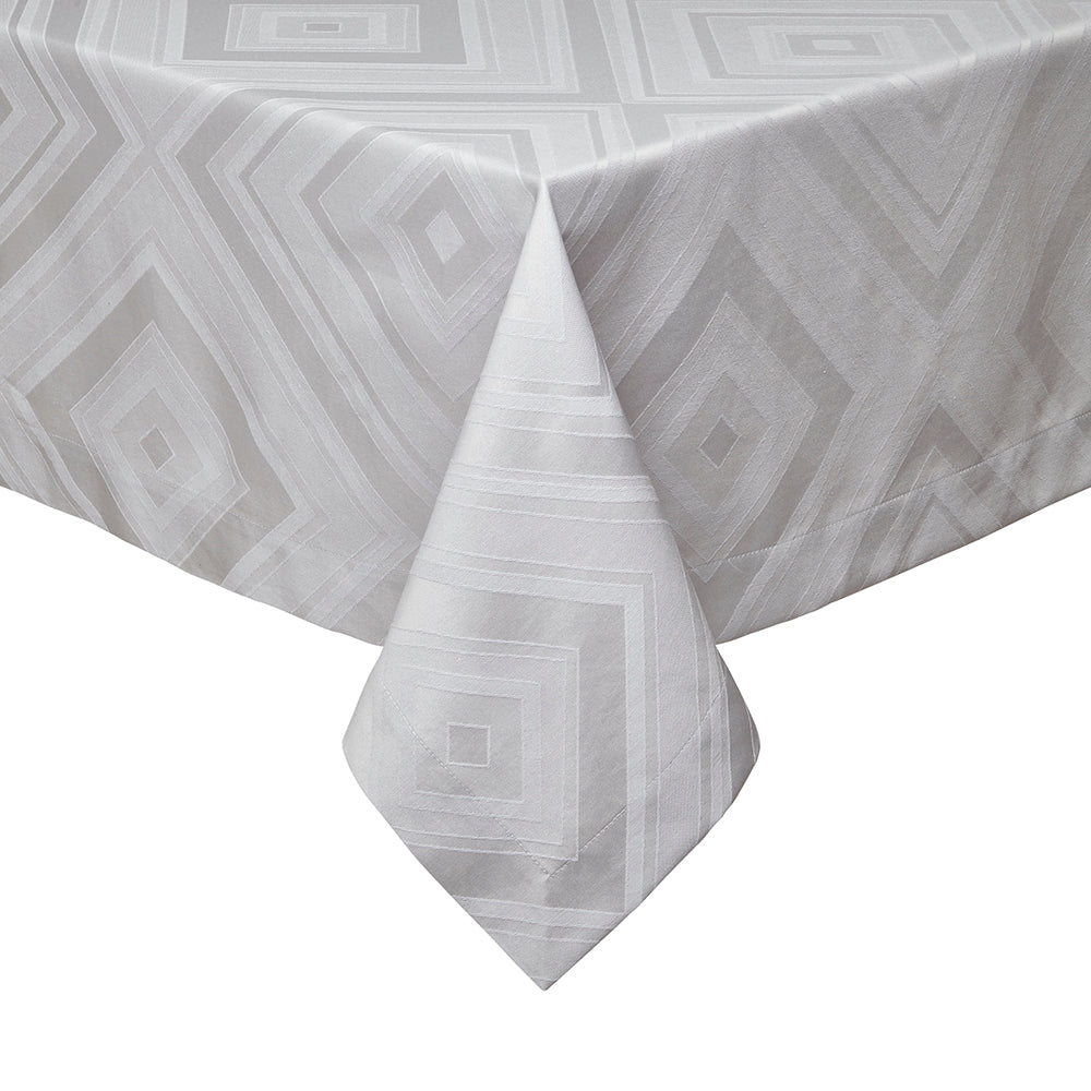 Brussels Gray Tablecloth | Mode Living at Fig Linens and Home