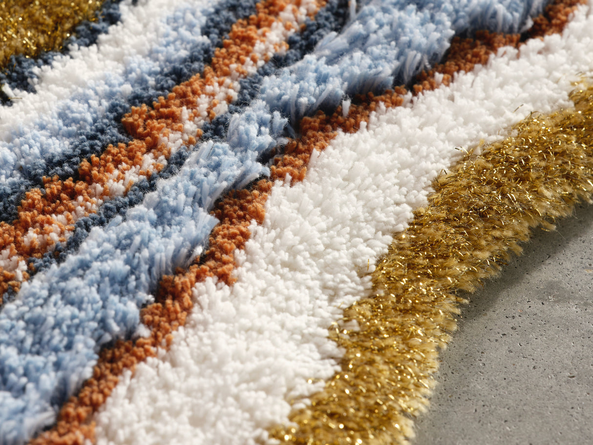 Abyss Habidecor Celora Bath Rug 33X57 in Powder Blue 330 at Fig Linens and Home - View 12