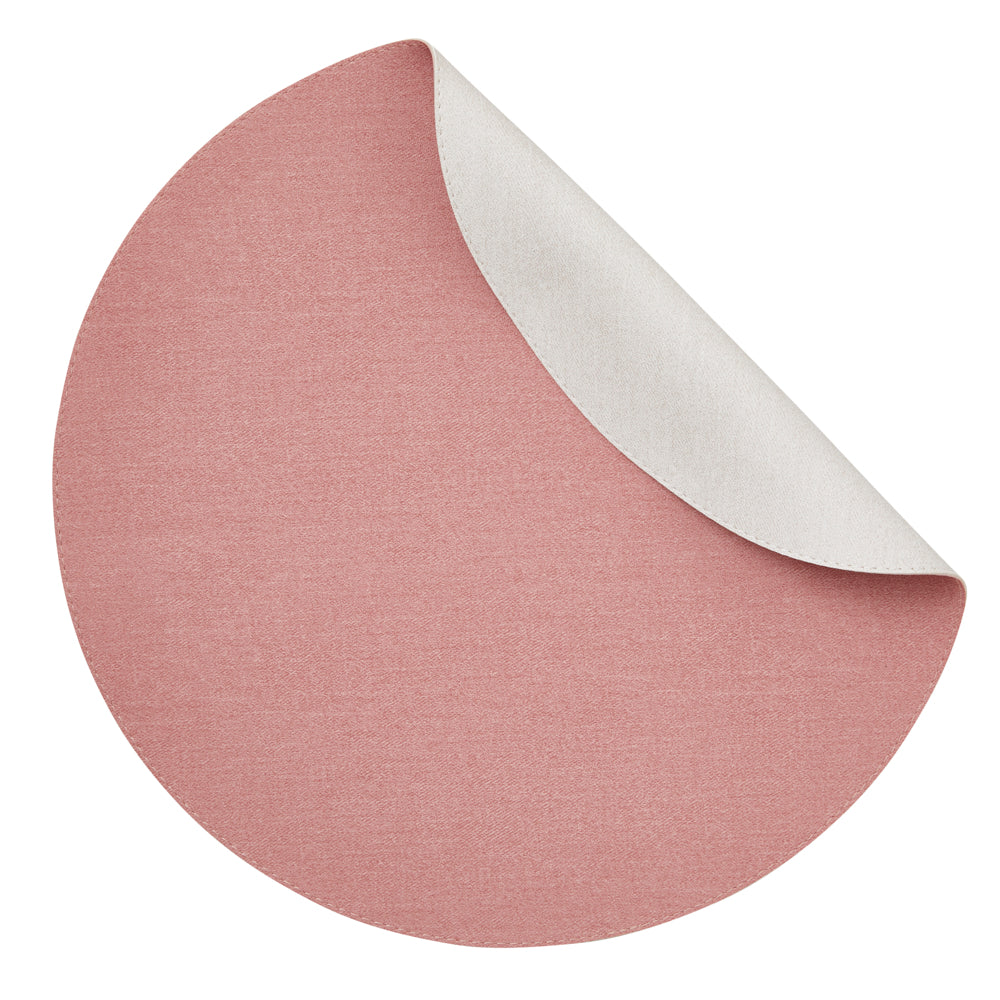 Chic Denim Pink & White Placemat | Mode Living at Fig Linens and Home