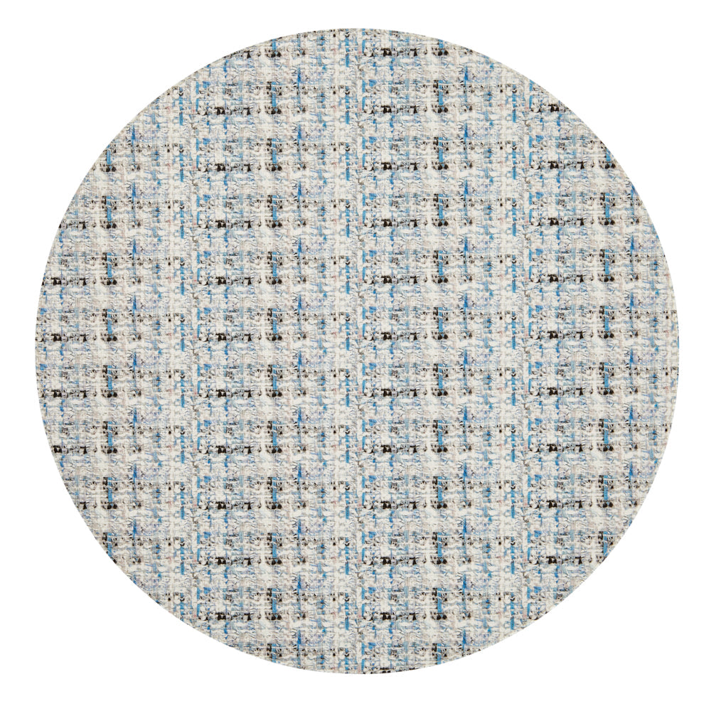 Coquette Purple & Blue Placemat Detail 4 | Mode Living at Fig Linens and Home