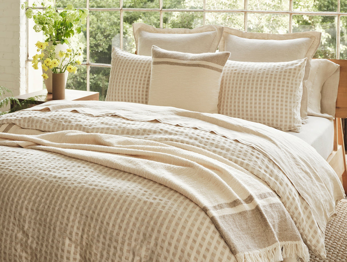 Coyuchi Birch Undyed Organic Bedding | Duvet Covers and Shams at Fig Linens and Home 2