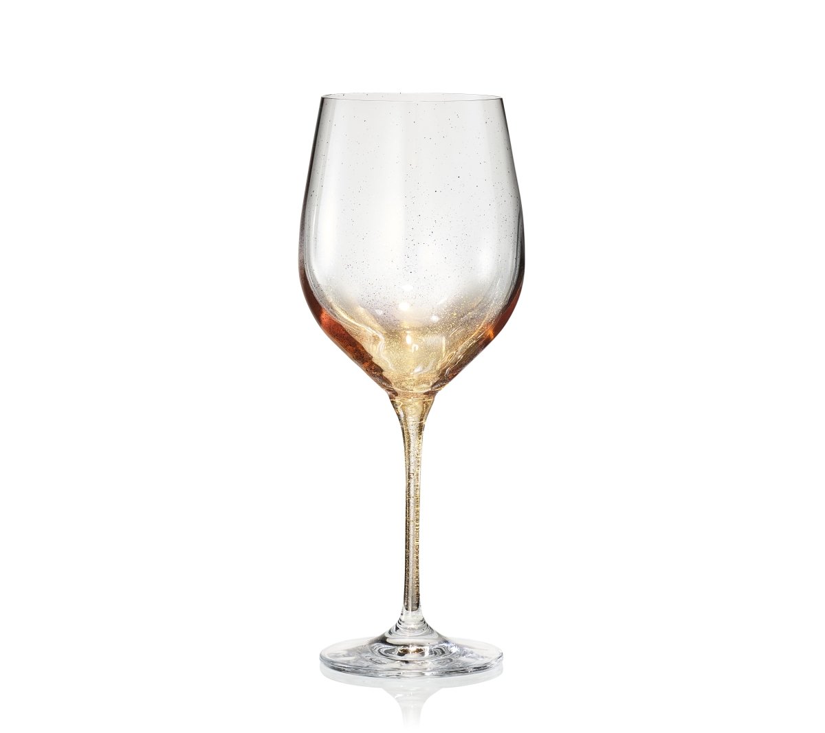 Orion Wine Glass in Gold by Kim Seybert at Fig Linens and Home