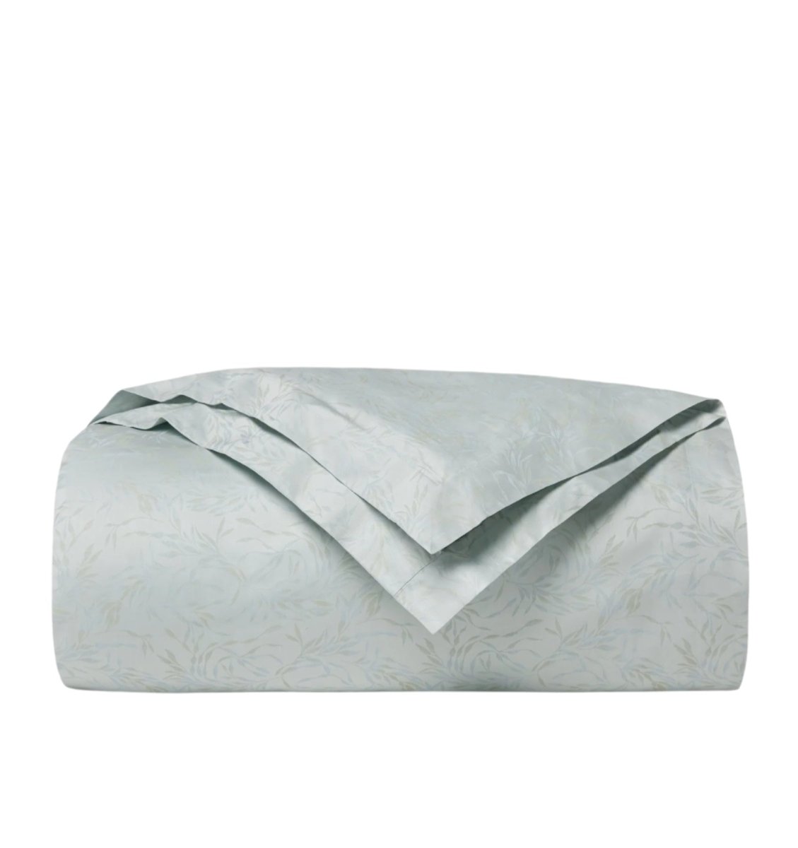 Duvet Cover - Sferra Selini Bedding in Silver Sage at Fig Linens and Home